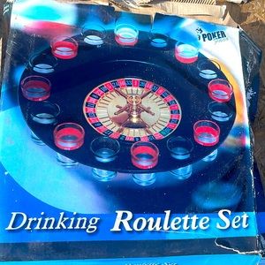 Drinking Roulette Shot Glass Set